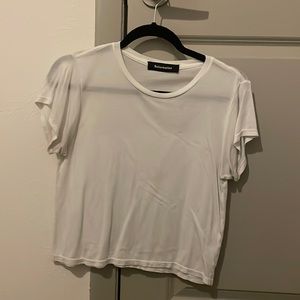 Reformation Maddie crop tee